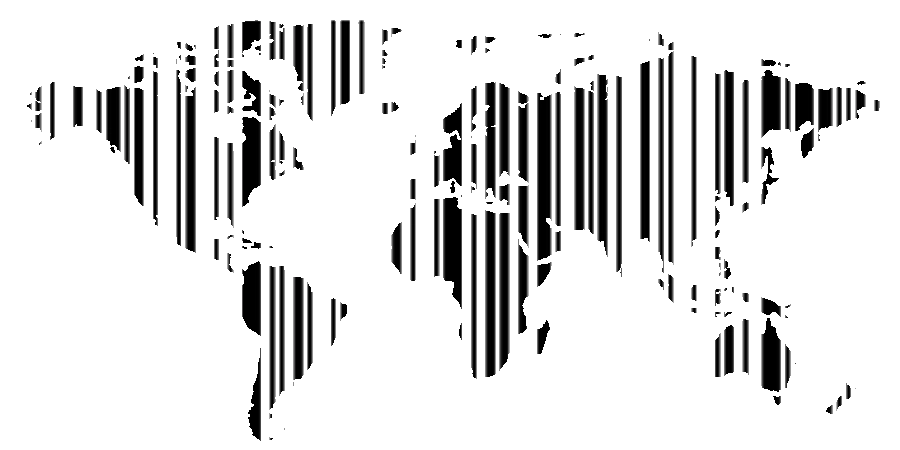 weltkarte barcode